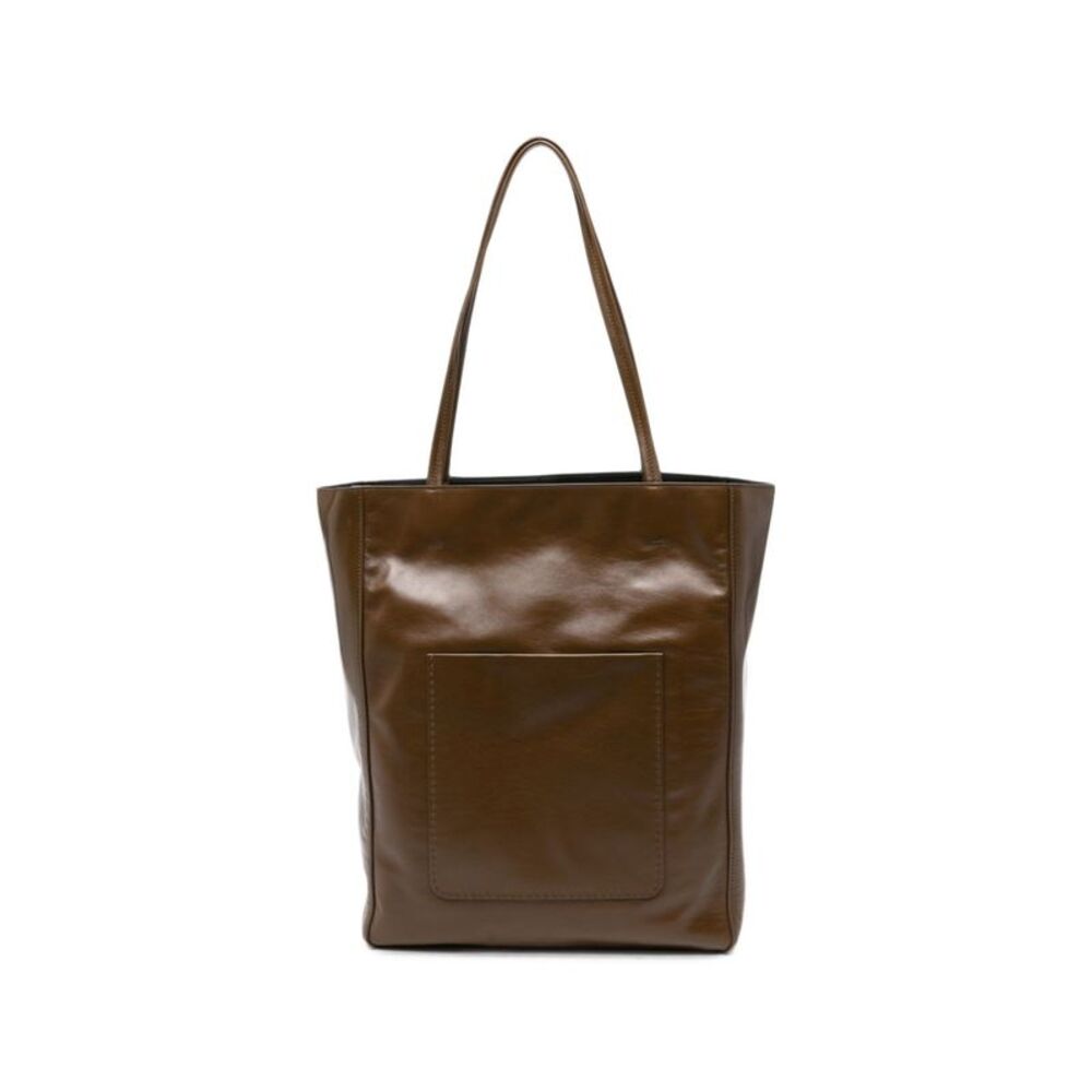 Phoebe Philo Women Paper Leather Tote